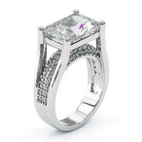 Jzora Chic Engagement Ring for Women, Anniversary Wedding Ring,Perfect for Daily Wear and Gifts