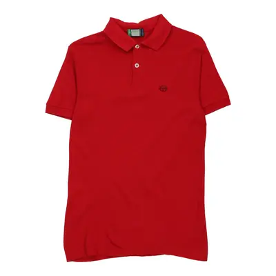 Sergio Tacchini Polo Shirt - XS Red Cotton
