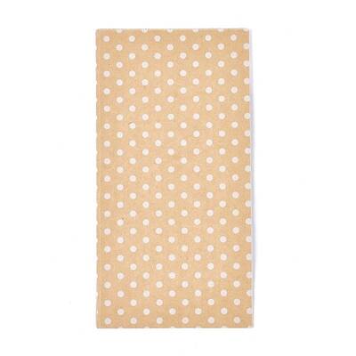 Eco-Friendly Polka Dot Pattern Kraft Paper Bags
