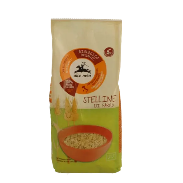 Alce nero Organic Spelt Stars Alce Nero 500g
