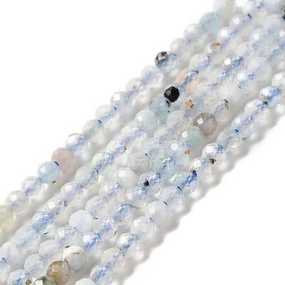 Natural Aquamarine Beads Strands