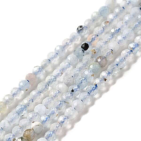 Natural Aquamarine Beads Strands