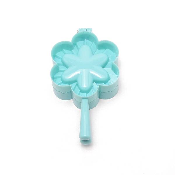 Flower Shaped Plastic Dumplings Making Molds
