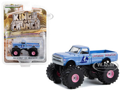 1969 Chevrolet C-10 Monster Truck Blue Metallic \