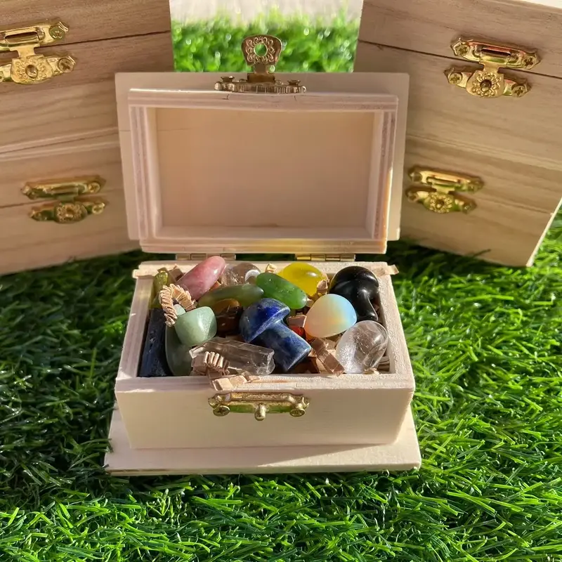 Crystal treasure chest