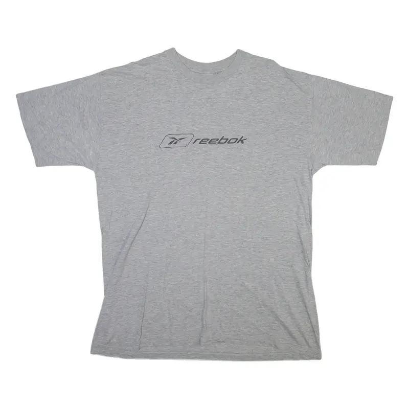 REEBOK Mens T-Shirt Grey XL