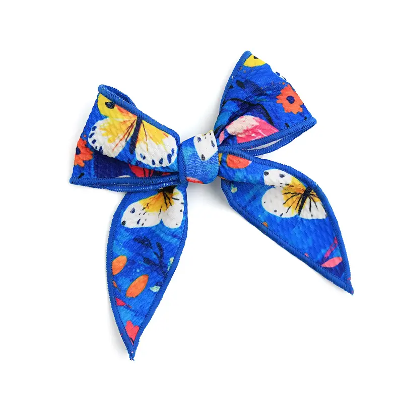 Aurora Butterfly Clip Bow Toddler Hair Accessory Outfit Matching 