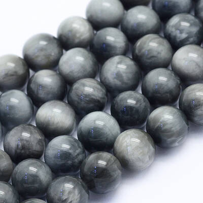 Natural Hawk's Eye Beads Strands