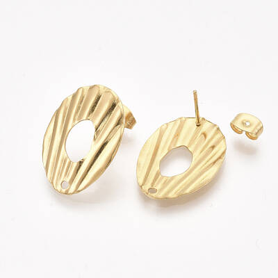 304 Stainless Steel Stud Earring Findings