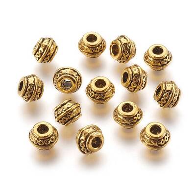 Tibetan Style Spacer Beads