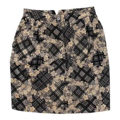 Les Copains Skirt - 28W UK 8 Black Cotton | Size: UK 8
