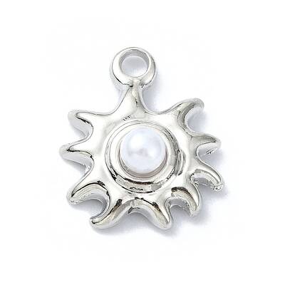 Alloy With ABS Pearl Pendants