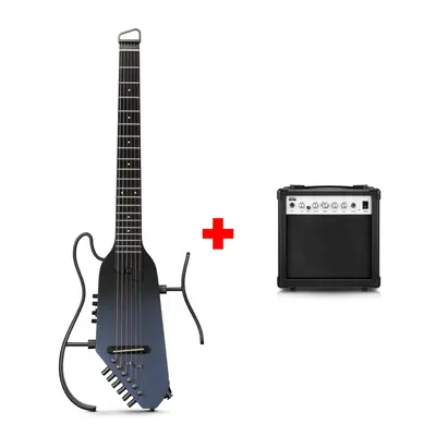 Donner HUSH™ I PRO Acoustic-Electric Travel Guitar - Space Fly / Guitar+20W Amplifier
