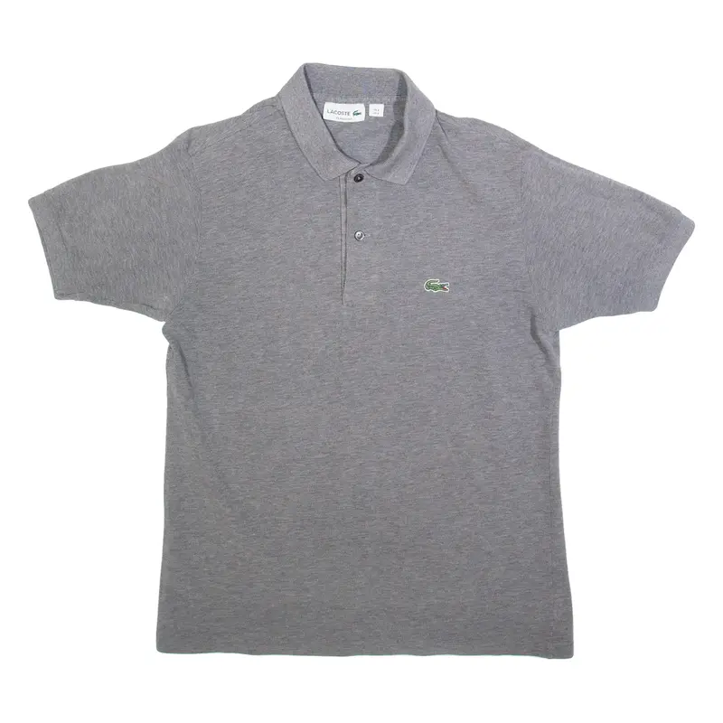 LACOSTE Mens Polo Shirt Grey S