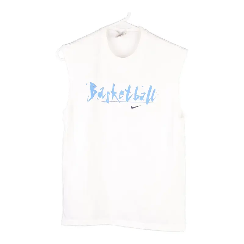 Age 10-12 Nike Vest - Large White Cotton
