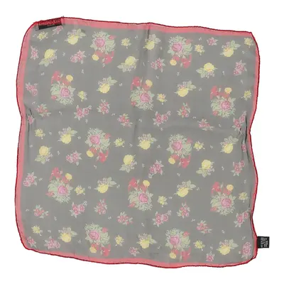 Dolce & Gabbana Floral Handkerchief - No Size Black Silk | Size: no size