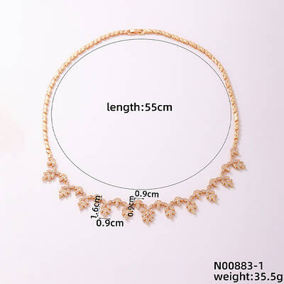 Minimalist Flower Brass Micro Pave Cubic Zirconia Pendant Necklaces for Women
