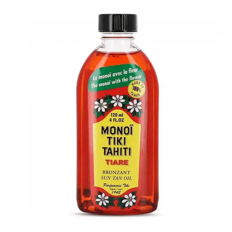 Tiki Pure Natural Monoi De Tahiti Tiare Spf3 120ml