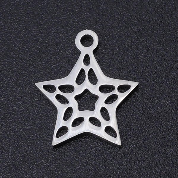 Non-Tarnish 201 Stainless Steel Laser Cut Charms