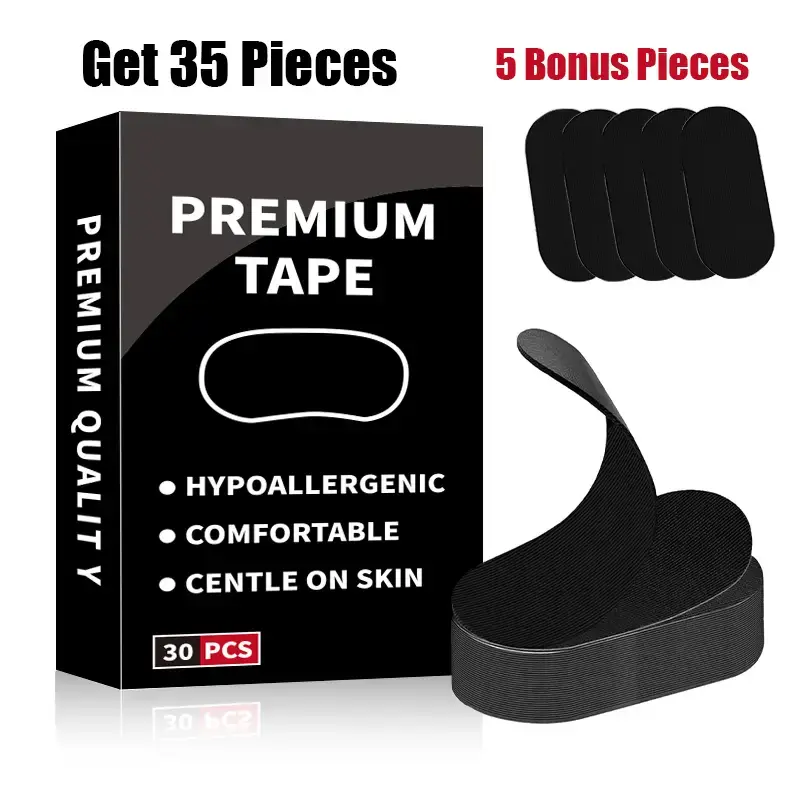 Mouth Tape -  Month supply mouth tape,30 Strips+5FREE, sports accessories, Queen Gentle, pink, gentle, adhesion