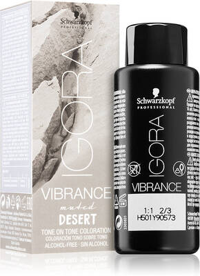Schwarzkopf Professional IGORA Vibrance semi-permanent hair color 7-24 Medium Ash Blonde Beige 60 ml