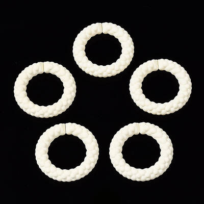 Spray Painted CCB Plastic Linking Rings