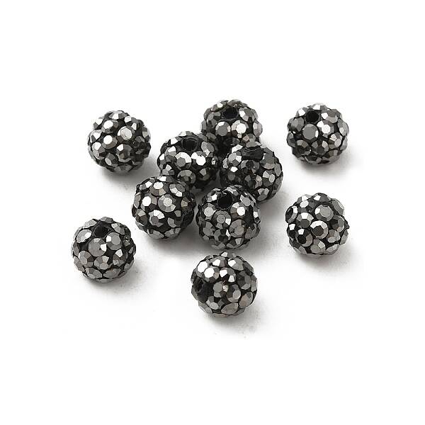 Pave Disco Ball Beads