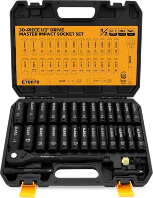Standard SAE (3/8 to 1 Inch) and Metric (10-24mm) Size, 3\