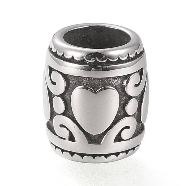 304 Stainless Steel European Beads