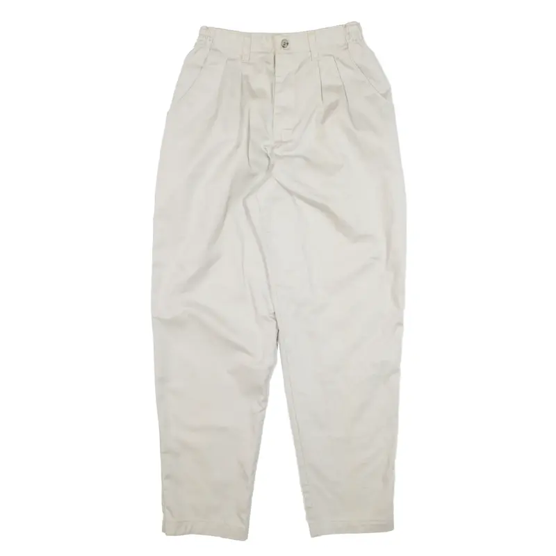 LEE Trousers Beige Regular Tapered Womens W24 L28