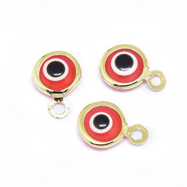Handmade Evil Eye Lampwork Charms