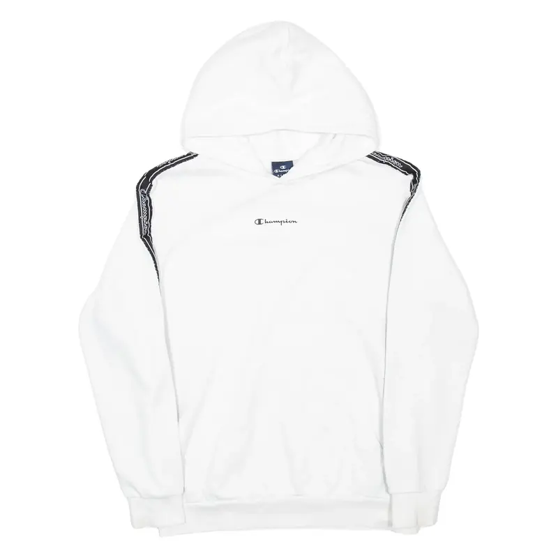 CHAMPION Mens White Hoodie XL