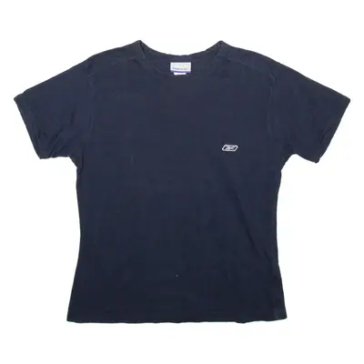 REEBOK Girls T-Shirt Blue 16Y