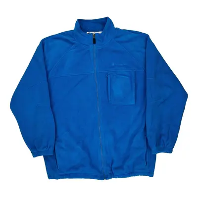 Champion Fleece Jacket - XL Blue Polyester