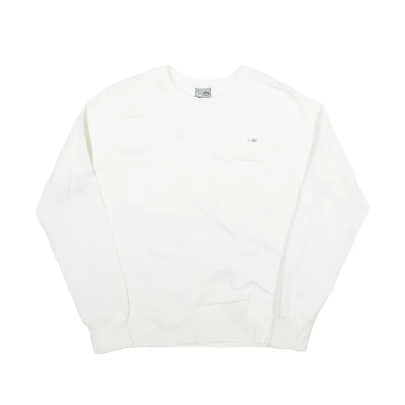 CHAMPION Sweatshirt White Crew Neck Girls S