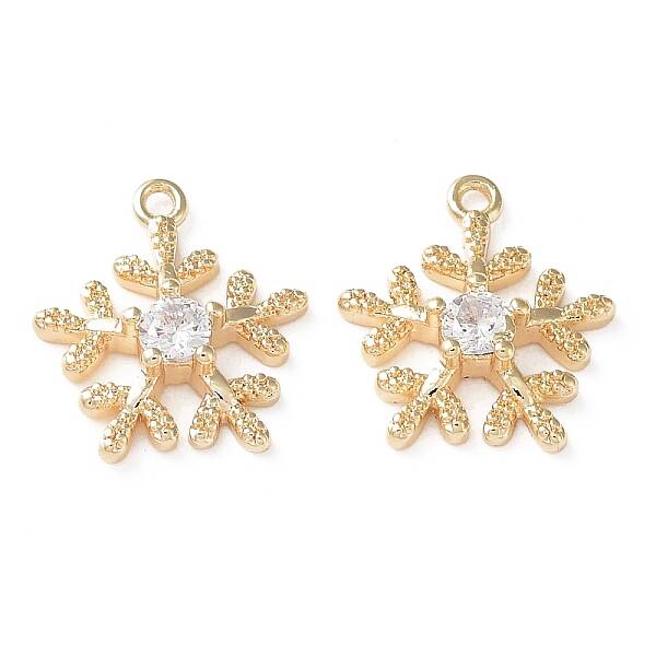 Brass Glass Charms