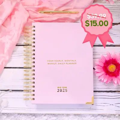 2025 [MID-YEAR] Daily Planner