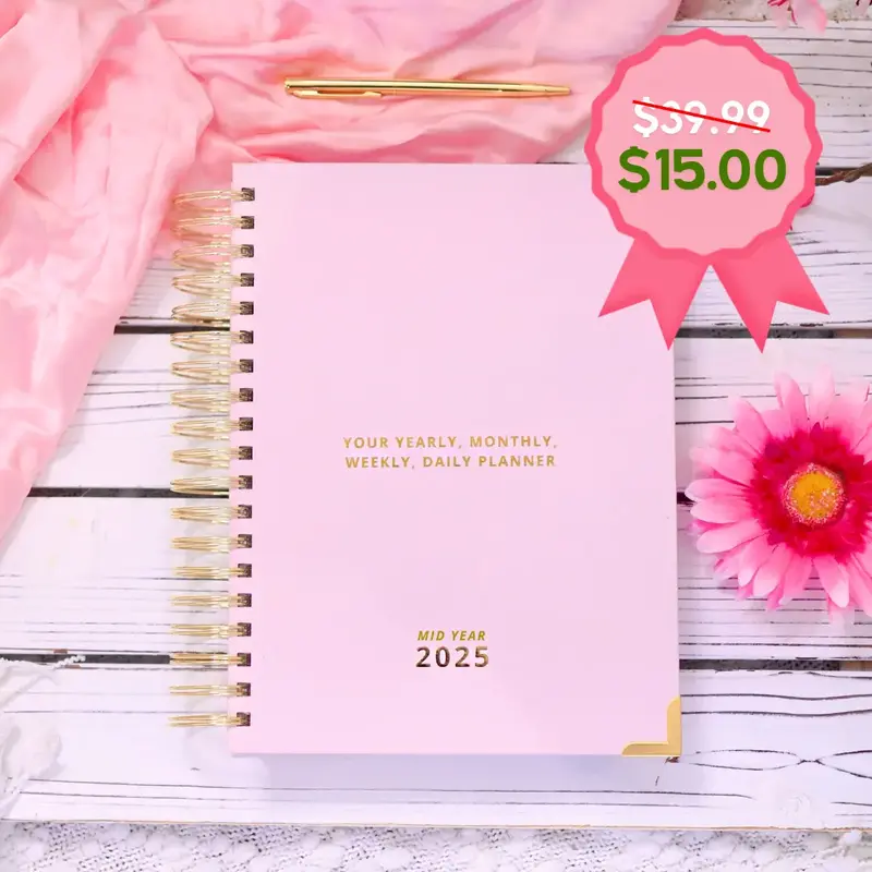 2025 [MID-YEAR] Daily Planner