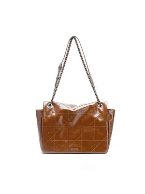 Smting quilted golden chain bag