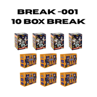 BREAK 001 - 10 BOX - 4 2024 NFL OPTIC BLASTER - 6 2024 NFL CONTENDERS FOOTBALL MEGA