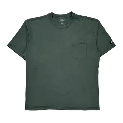 Dickies T-Shirt - 2XL Green Cotton