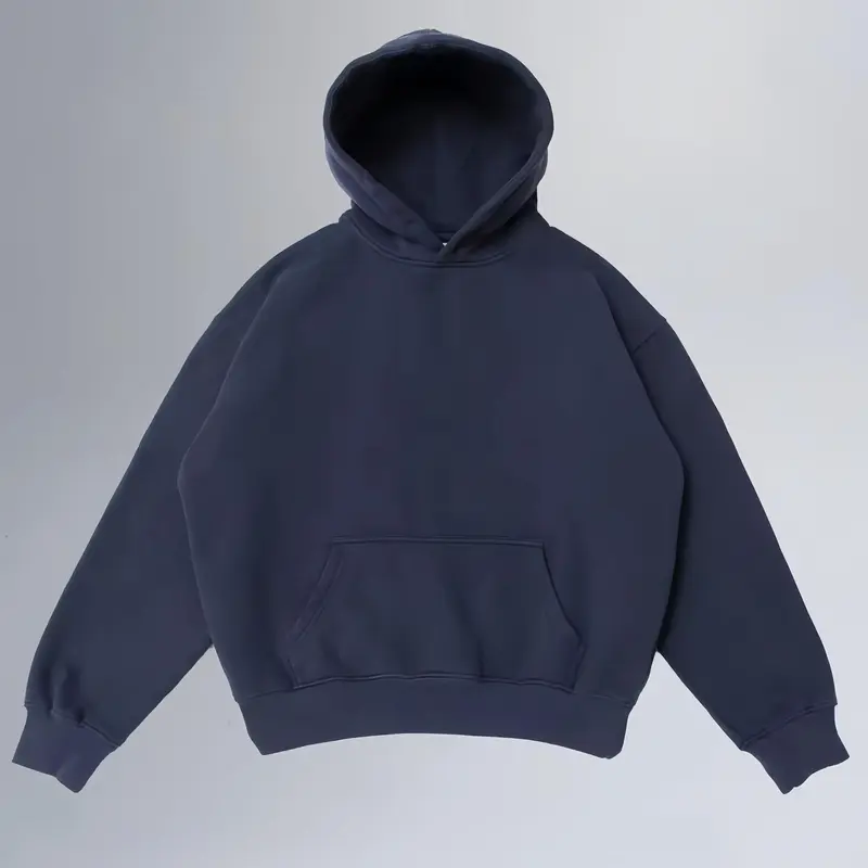 Unisex Cozy Pullover Blank Light Washed Hoodie, Long sleeves Sweatshirt Soft Material 400GMS hoodie casual wear heavyweight c...