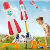 2-Player Light-Up Rocket Launcher for Kids – Dual Launch Pads, 6 Glow Foam Rockets, Soars Up to 100 Ft – Outdoor Toy for ...