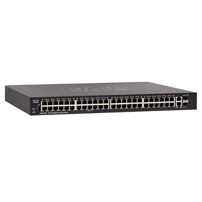 Cisco SG250-50P-K9 | Small Business 250 Series SG250-50P 48 x Ports PoE+ 10/100/1000Base-T + 2 x Combo Gigabit SFP Layer 3 Ma...