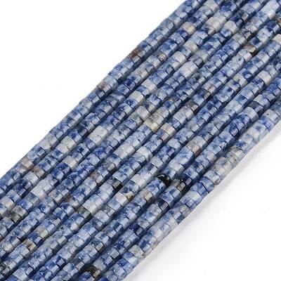 Natural Blue Spot Jasper Beads Strands