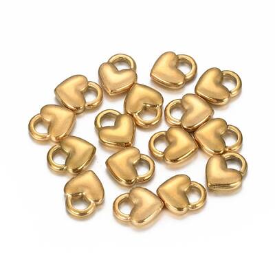 Ion Plating(IP) 304 Stainless Steel Charms