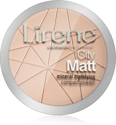Lirene City Matt mattifying powder color 02 Natural 9 g