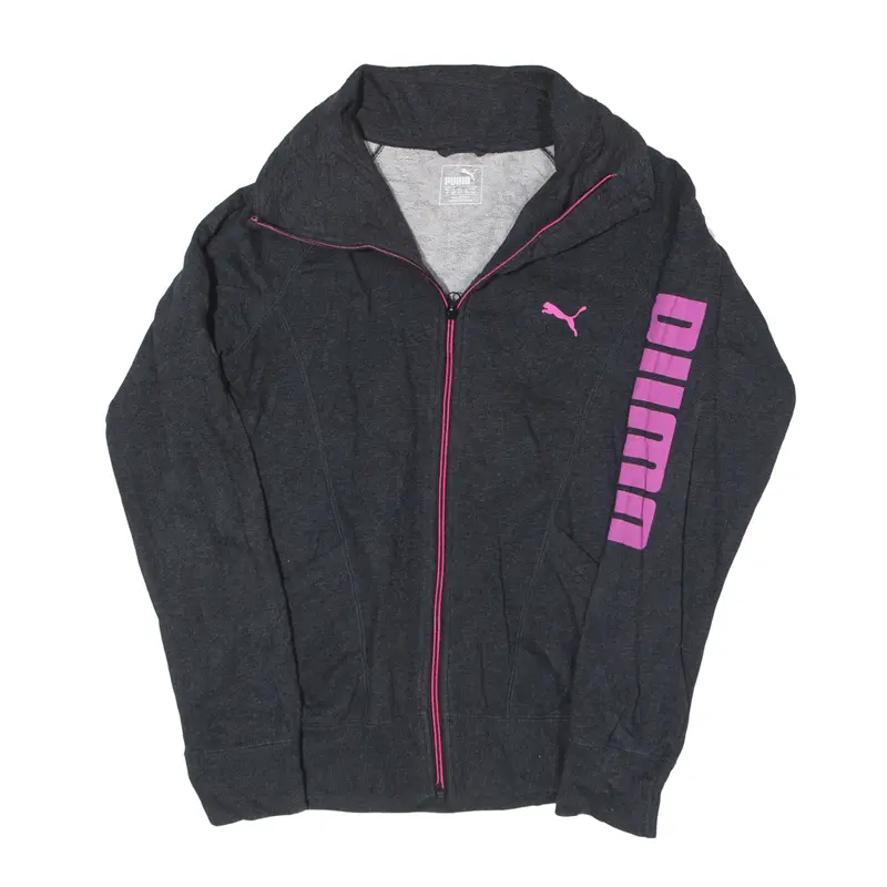 PUMA Track Jacket Grey Womens UK 10