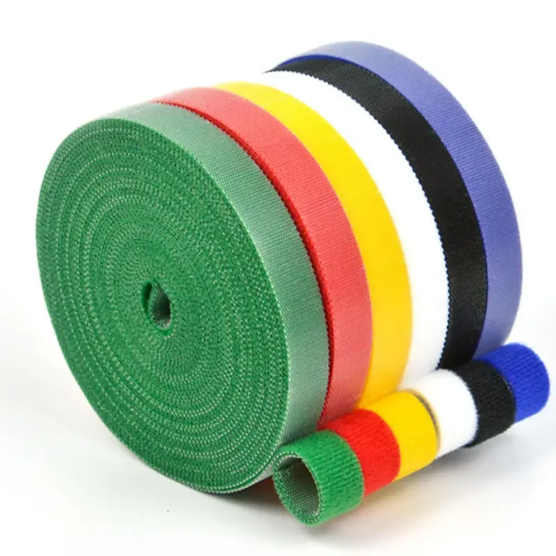 Multicolor Reusable Fastening Tape, Home Organizer For Wire Management And Plant