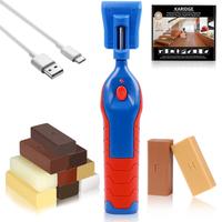 Laminate Floor Filler Repair Kit- Hardwood Floor Vinyl Lvp with Upgraded Heat Pen Wax Set Cover Scratches, Stains, Cracks, Ho...